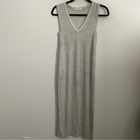 Rag and Bone Phoenix Vee Midi Dress - Picture 5 of 9